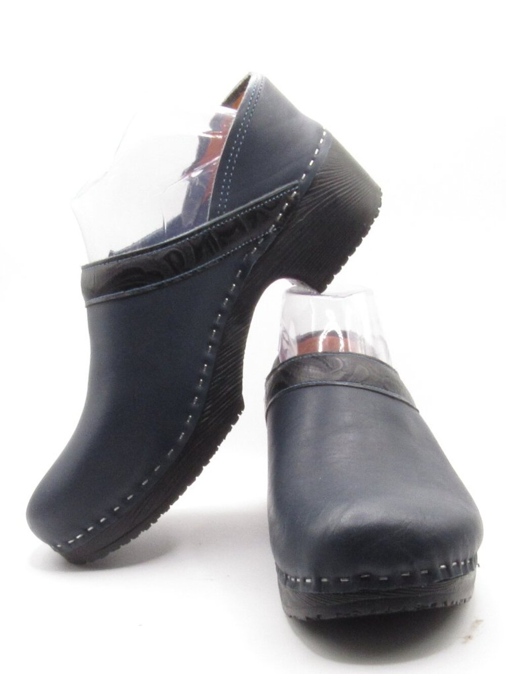 Scandic Blue Clogs Handcrafted in New England 41 EU; 10.5-11 US; Excellent Cond